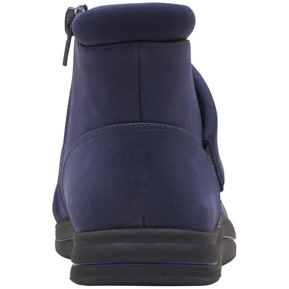 Clarks Womens Booties 5.5M Cloudsteppers Breeze Dusk Dark Navy - NIB $99 - Picture 3 of 5